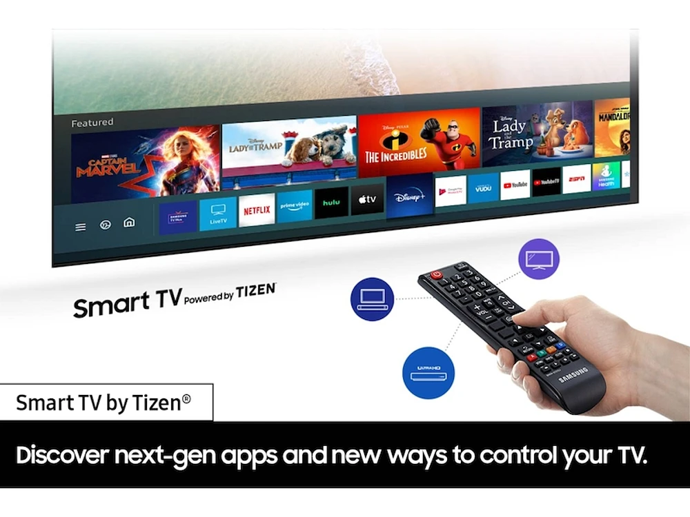 65" Class TU690T Crystal UHD 4K Smart TV powered by Tizen™