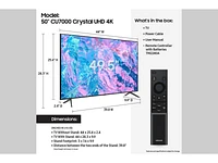 50" Class Crystal UHD CU7000