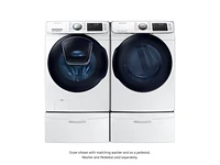 DV45K6500EW/A3 | 7.5 cu. ft. Smart Electric Dryer with MultiSteam™ in White | Samsung Business US