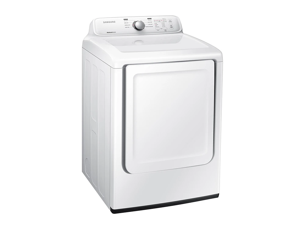 7.2 cu. ft. Electric Dryer with Moisture Sensor in White Dryer - DV40J3000EW/A2 | Samsung US