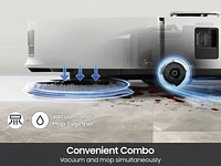 Bespoke Jet Bot Combo™ Robot Vacuum and Mop with All-in-One Clean Station® with Auto Steam | Samsung Business US