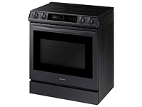 NE63T8711SG/AA | 6.3 cu ft. Smart Slide-in Electric Range with Smart Dial & Air Fry in  Black Stainless Steel | Samsung Business US