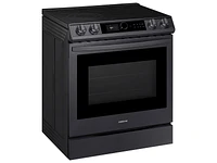 NE63T8711SG/AA | 6.3 cu ft. Smart Slide-in Electric Range with Smart Dial & Air Fry in  Black Stainless Steel | Samsung Business US