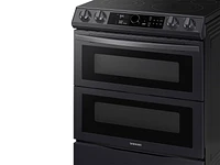 NE63T8751SG/AA | 6.3 cu ft. Smart Slide-in Electric Range with Smart Dial, Air Fry, & Flex Duo™ in Black Stainless Steel | Samsung Business US