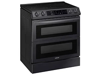 NE63T8751SG/AA | 6.3 cu ft. Smart Slide-in Electric Range with Smart Dial, Air Fry, & Flex Duo™ in Black Stainless Steel | Samsung Business US