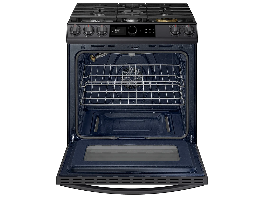 6.0 cu ft. Smart Slide-in Gas Range with Smart Dial & Air Fry in Stainless Steel Ranges