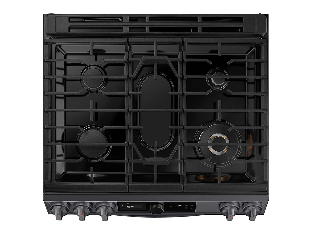 6.0 cu ft. Smart Slide-in Gas Range with Smart Dial & Air Fry in Stainless Steel Ranges