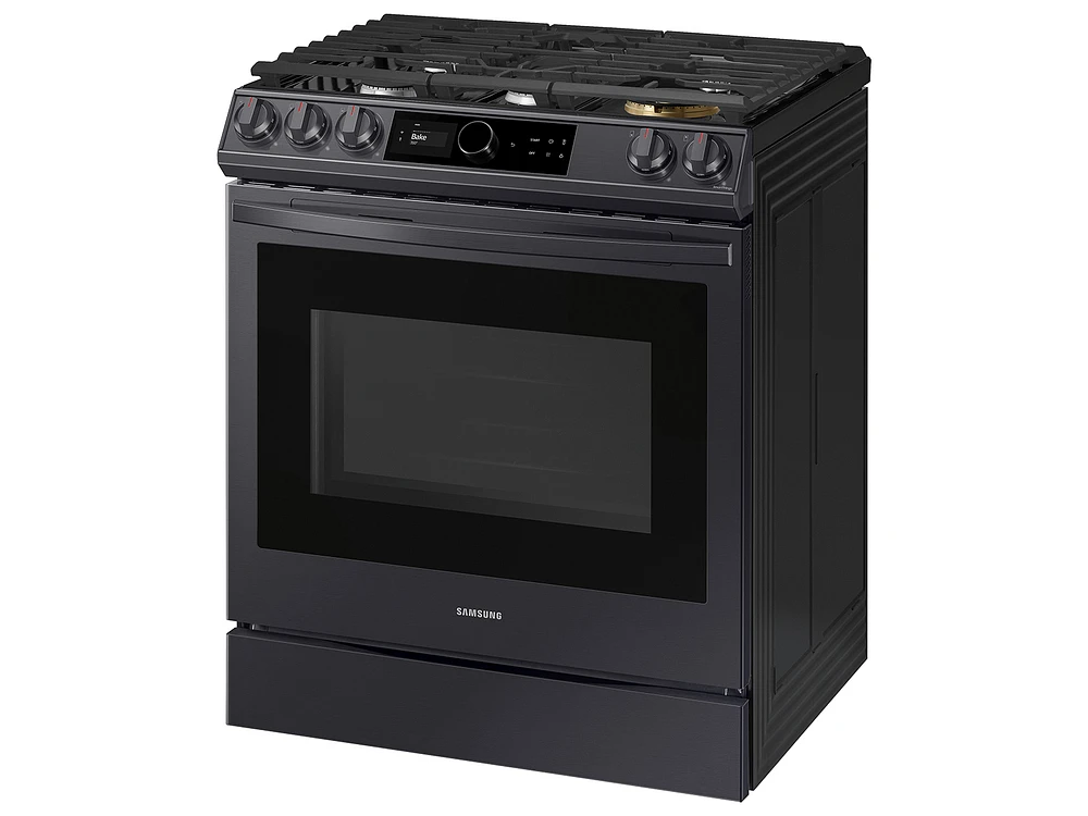 6.0 cu ft. Smart Slide-in Gas Range with Smart Dial & Air Fry in Stainless Steel Ranges