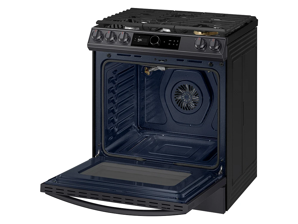 6.0 cu ft. Smart Slide-in Gas Range with Smart Dial & Air Fry in Stainless Steel Ranges