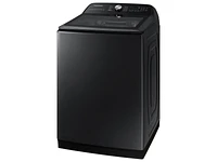 WA51A5505AV/US | 5.1 cu. ft. Smart Top Load Washer with ActiveWave™ Agitator and Super Speed Wash in Brushed Black | Samsung Business US