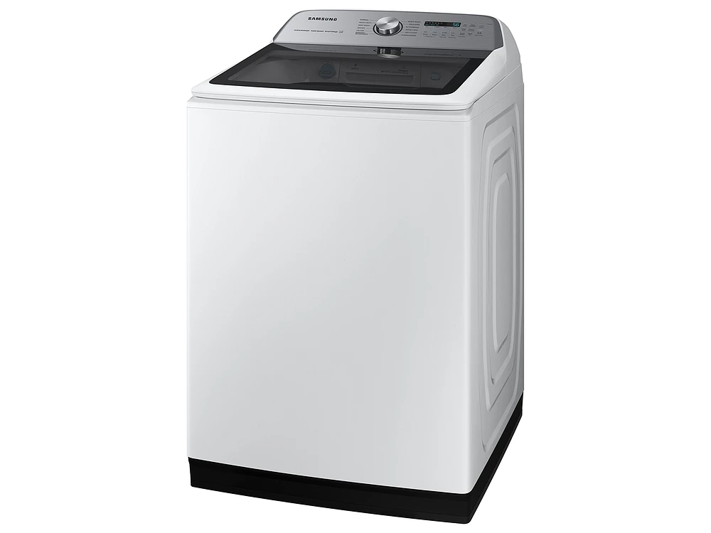 WA51A5505AW/US | 5.1 cu. ft. Smart Top Load Washer with ActiveWave Agitator and Super Speed Wash in White | Samsung Business US