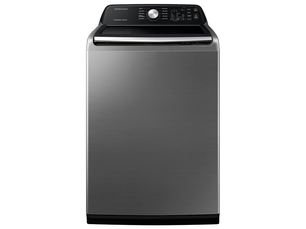 4.5 cu. ft. Capacity Top Load Washer with Active WaterJet in Platinum Washers - WA45T3400AP/A4 | Samsung US