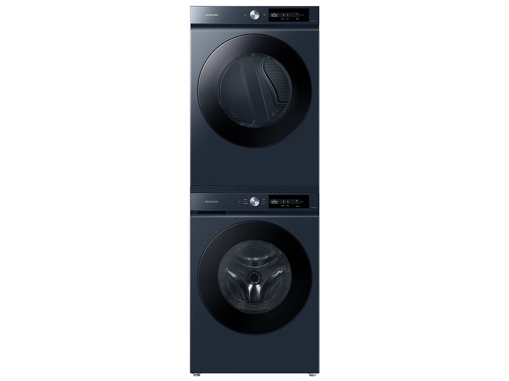 DVE46BB6700DA3 | Bespoke 7.5 cu. ft. Large Capacity Electric Dryer with Super Speed Dry and AI Smart Dial in Brushed Navy | Samsung Business US