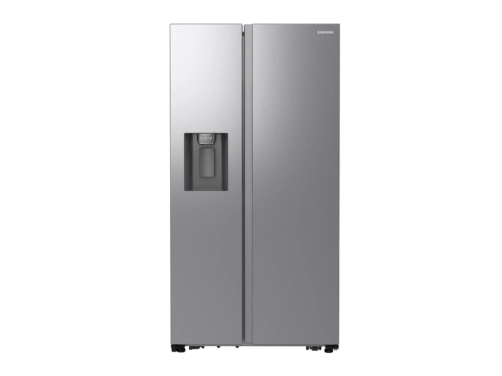 27.4 cu. ft. Large Capacity Energy Efficient Side-By-Side Refrigerator in Stainless Steel | Samsung Business US