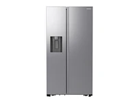 27.4 cu. ft. Large Capacity Energy Efficient Side-By-Side Refrigerator in Stainless Steel | Samsung Business US