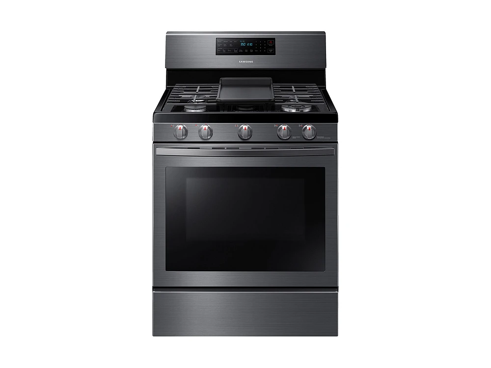 5.8 cu. ft. Freestanding Gas Range with Air Fry and Convection in Stainless Steel Ranges