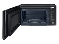 Bespoke Smart Over-the-Range Microwave with Vent 2.1 cu. ft. in Navy Steel | Samsung US