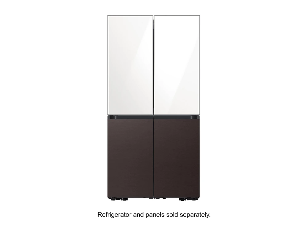 BESPOKE 4-Door Flex™ Refrigerator Panel in Tuscan Steel - Bottom Panel Home Appliances Accessories - RA-F18DBBDT/AA | Samsung US