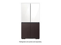 BESPOKE 4-Door Flex™ Refrigerator Panel in Tuscan Steel - Bottom Panel Home Appliances Accessories - RA-F18DBBDT/AA | Samsung US