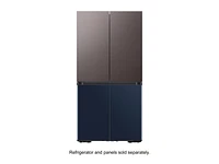 BESPOKE 4-Door Flex™ Refrigerator Panel in Tuscan Steel - Top Panel Home Appliances Accessories - RA-F18DUUDT/AA | Samsung US