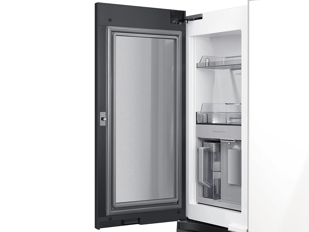 Bespoke 4-Door Flex™ Refrigerator ( cu. ft.) in Glass () Refrigerators