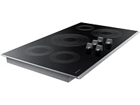 36" Smart Electric Cooktop in Stainless Steel | Samsung US