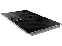 36" Smart Electric Cooktop in Stainless Steel | Samsung US