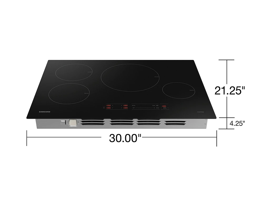 30" Smart Induction Cooktop in Black | Samsung US