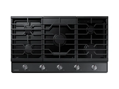 NA36R5310FG/AA | 36" Gas Cooktop in Black Stainless Steel | Samsung Business US