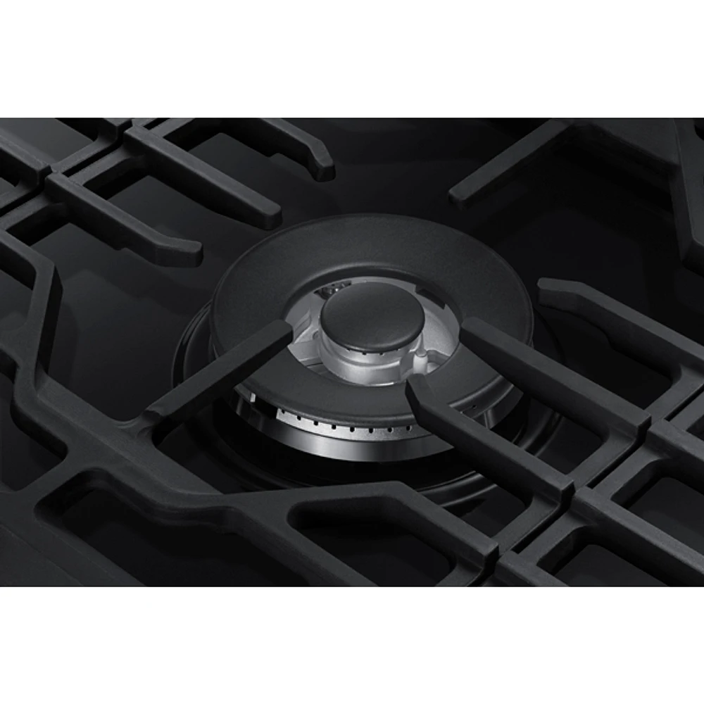 NA30N6555TG/AA | 30" Smart Gas Cooktop with Illuminated Knobs in Black Stainless Steel | Samsung Business US