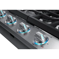 NA30N6555TS/AA | 30" Smart Gas Cooktop with Illuminated Knobs in Stainless Steel | Samsung Business US