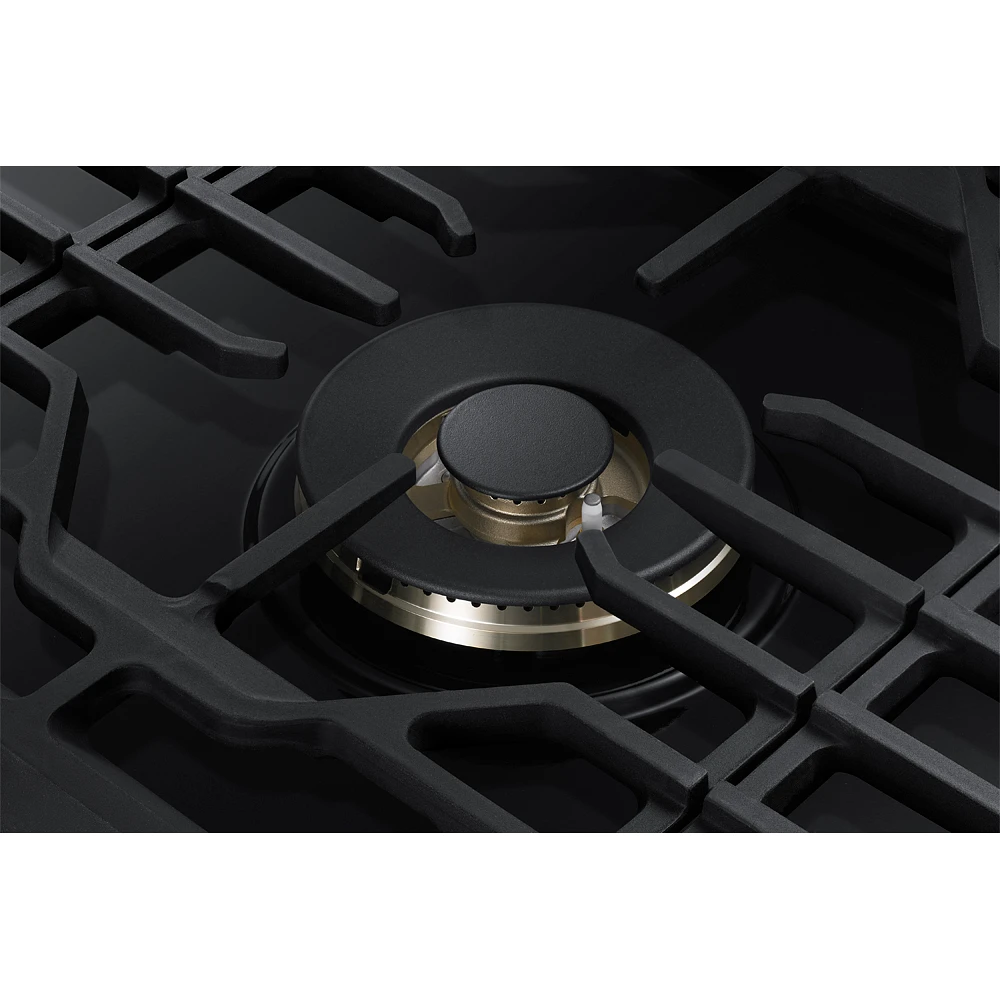 30" Smart Gas Cooktop with 22K BTU Dual Power Burner in Stainless Steel Cooktop