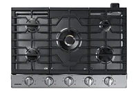 NA30N7755TS/AA | 30" Smart Gas Cooktop with 22K BTU Dual Power Burner in Stainless Steel | Samsung Business US