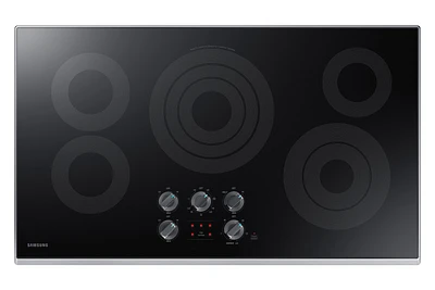 36" Smart Electric Cooktop in Stainless Steel | Samsung US