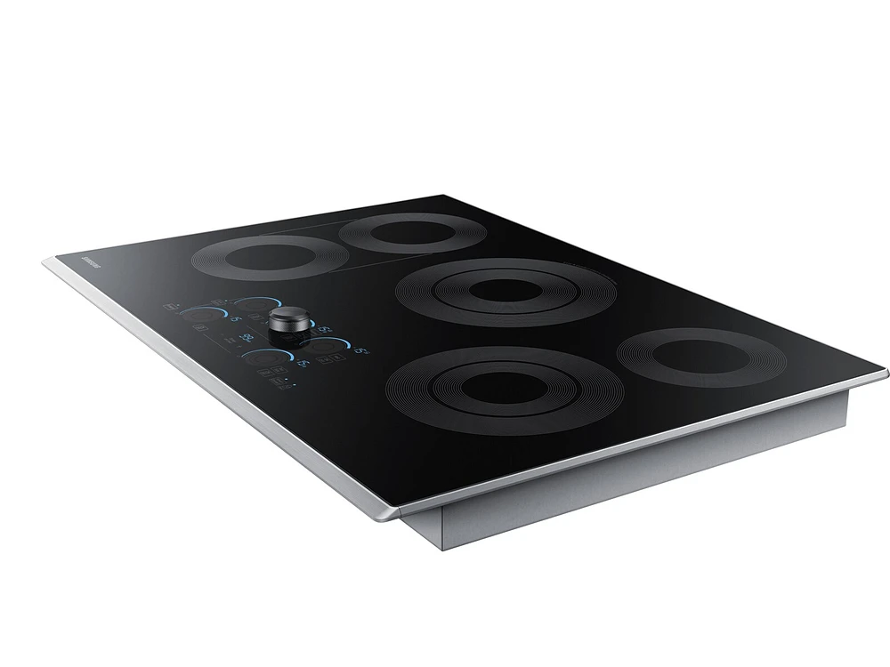 NZ30K7570RS/AA | 30" Smart Electric Cooktop with Sync Elements in Stainless Steel | Samsung Business US