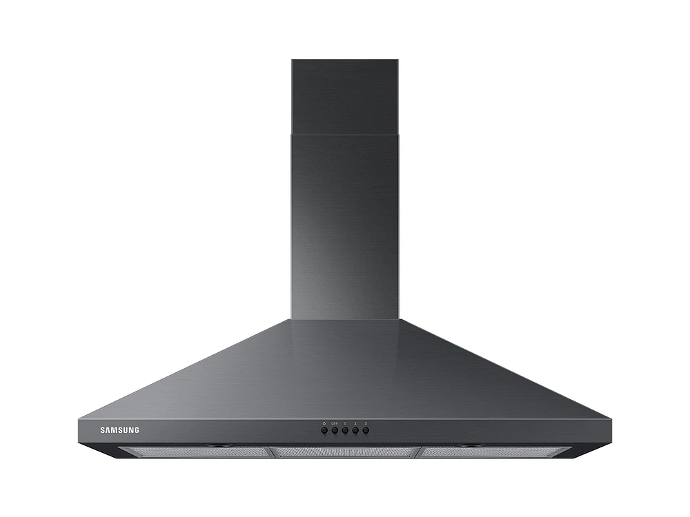 NK36R5000WG/AA | 36" Wall Mount Hood in Black Stainless Steel | Samsung Business US