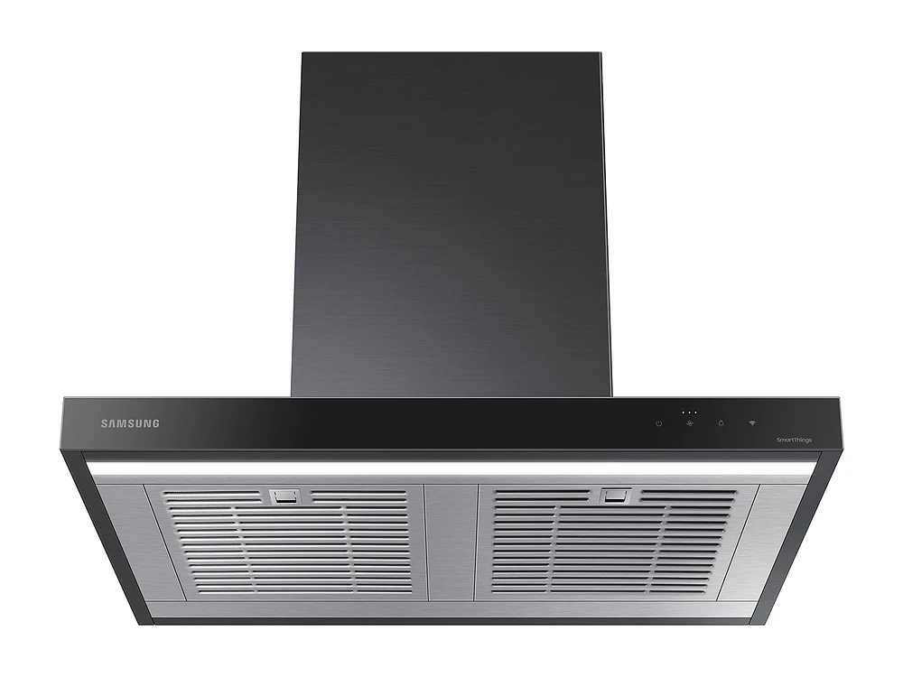 Bespoke Wall Mount Range Hood 30" in Clean Deep Charcoal | Samsung US