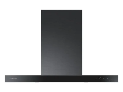 Bespoke Wall Mount Range Hood 36" in Clean Deep Charcoal | Samsung US