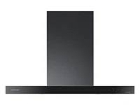 Bespoke Wall Mount Range Hood 36" in Clean Deep Charcoal | Samsung US