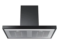 Bespoke Wall Mount Range Hood 36" in Clean Deep Charcoal | Samsung US