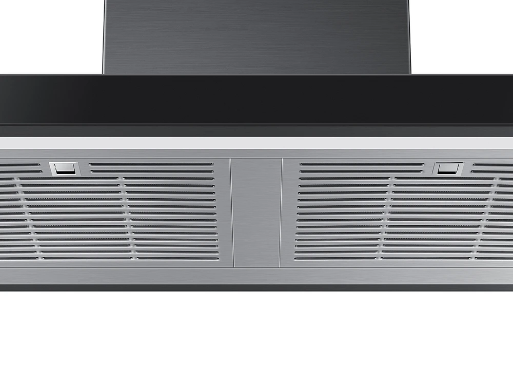 Bespoke Wall Mount Range Hood 36" in Clean Deep Charcoal | Samsung US