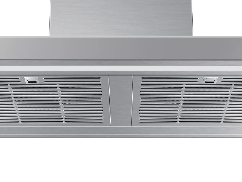 Bespoke Wall Mount Range Hood 36" in Stainless Steel with Panel | Samsung US