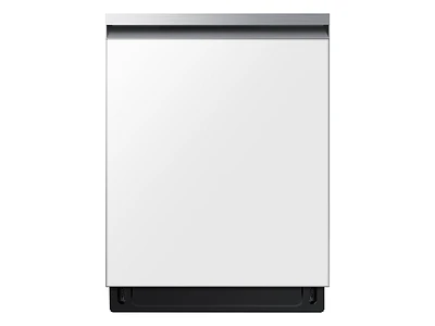 Smart 46 dBA Dishwasher with StormWash™ in White Glass | Samsung US