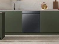 Smart 46 dBA Dishwasher with StormWash™ in Matte Black Steel | Samsung Business US