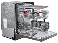 DW80R9950UT/AA | Smart Linear Wash 39dBA Dishwasher in Tuscan Stainless Steel | Samsung Business US