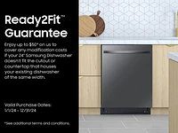 Smart 42dBA Dishwasher with StormWash+™ and Smart Dry in Black Stainless Steel DW80B7071UG/AA | Samsung US