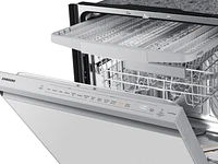 Bespoke Smart 42dBA Dishwasher with StormWash+™ and Smart Dry in White Glass