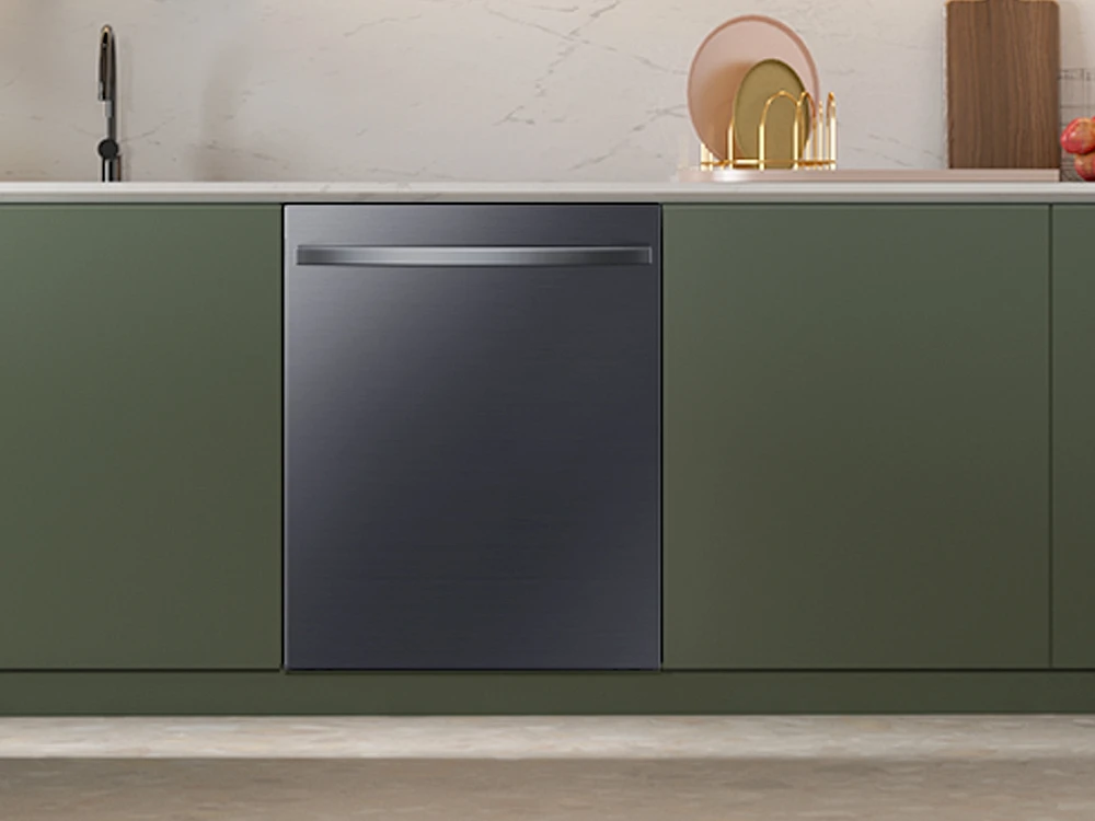 Smart 46 dBA Dishwasher with StormWash™ in Fingerprint Resistant Matte Black Steel | Samsung Business US