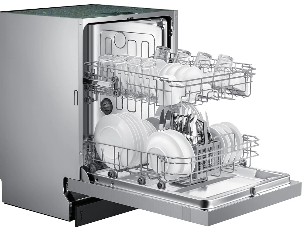 DW60R2014US/AA | Front Control 52 dBA ADA Dishwasher in Stainless Steel title | Samsung Business US