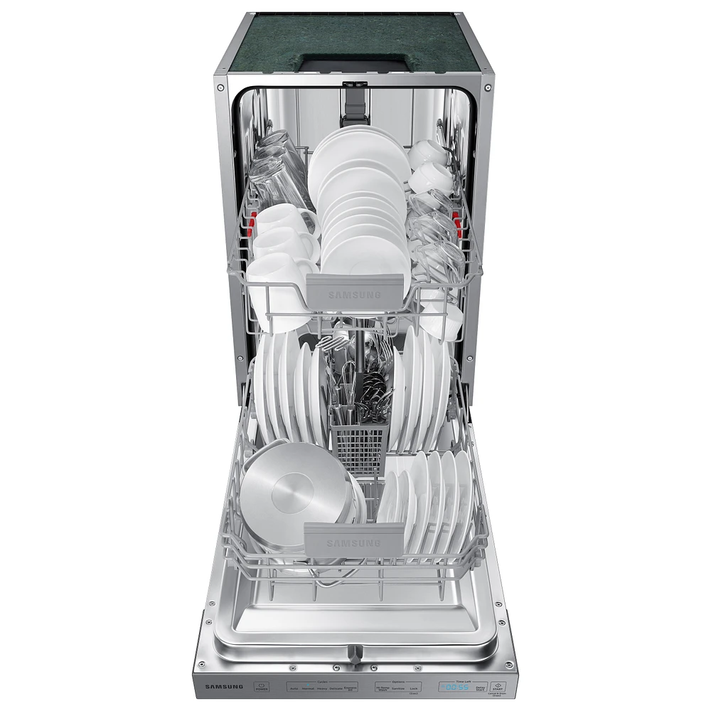 DW50T6060US/AA | Whisper Quiet 46 dBA Dishwasher in Stainless Steel | Samsung Business US